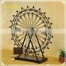 table standing 2 mesh pockets metal book stand