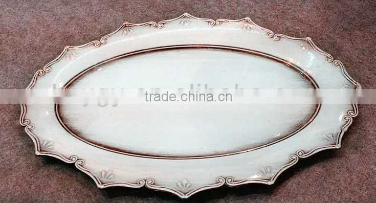 Oval Plastic Plate