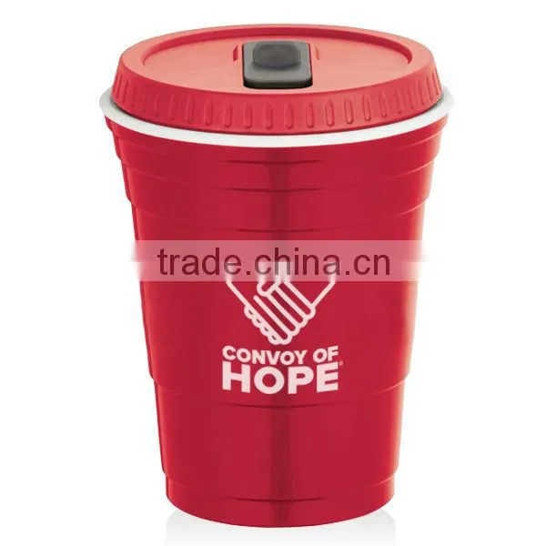 450ml/16oz hot beverages solo cup tumbler c/w lid