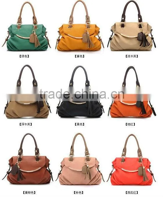 2013 Europe hot sell popular fashion PU bags women handbags shoulder bags