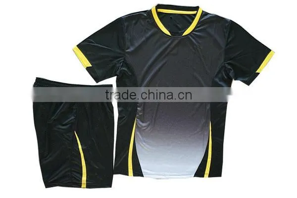 Hot sale unique custom soccer jersey uniform quick qry fabric