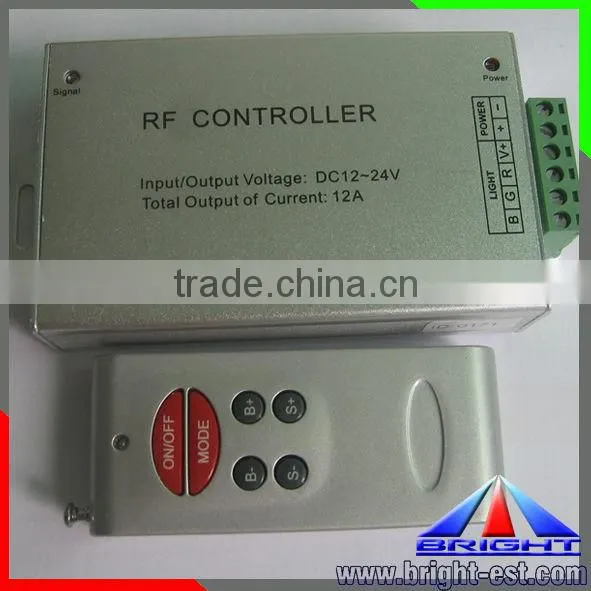 Wireless RF Remote RGB LED Touch Controller
