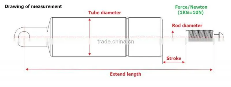 spa instrument gas spring