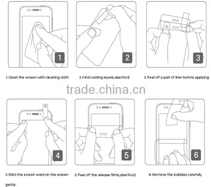 Anti Broken Tempered Glass Clear Screen Protector