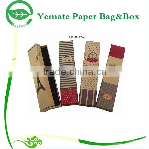 New Arrived decorative handmade printing gift design small recycle paper folding candy box