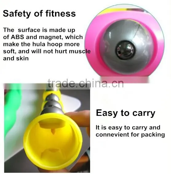 2016 Body Health Hula Hoop for weighted Exercise magnetic massage Hula Hoop