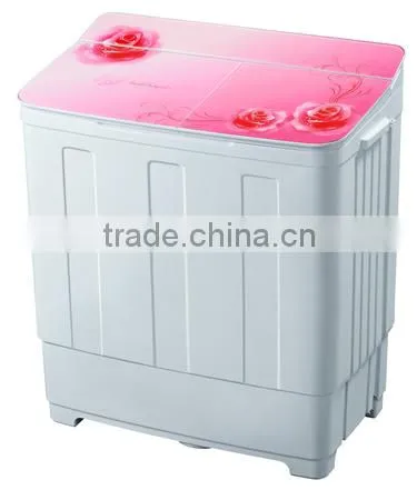 6.2kg semi-automatic twin tub washing machine for clothes Hot sale 6.2KG Two Tube Semi-auto Washing Machine