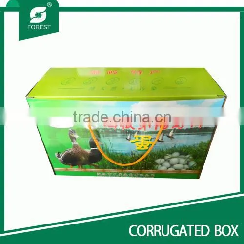 Printed quality corrugated gift box for meal