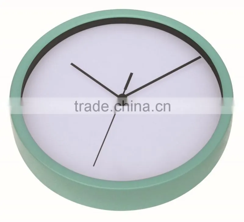 30cm Metal round shaped decorative wall mounted clock