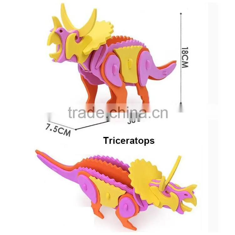 Easy Game dinosaur 3D EVA fom Puzzle toy