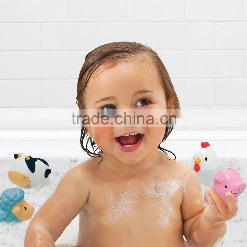 Phthalate Free Penguin Bath Toy for Baby