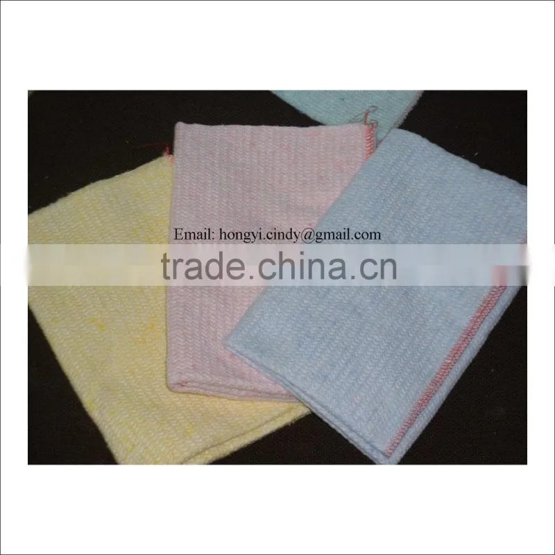 Super water absorbent stitch bonded printed cotton floor cleaning towels