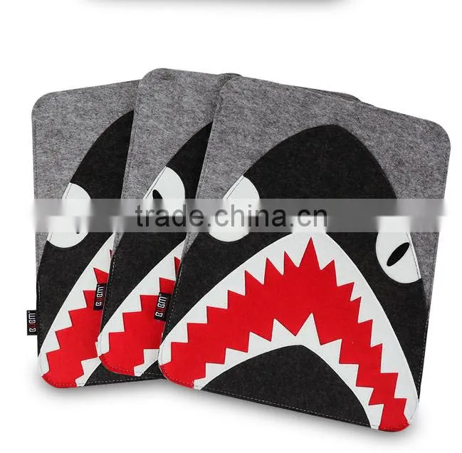 13 15 inch felt Ninja cartoon Fashion Shockproof dustproof laptop Flat computer sleeve bag