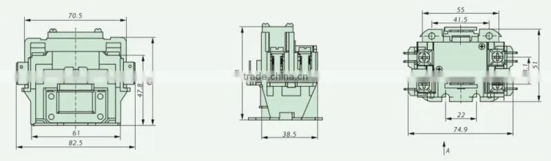 30A 1POLE DP Contactor
