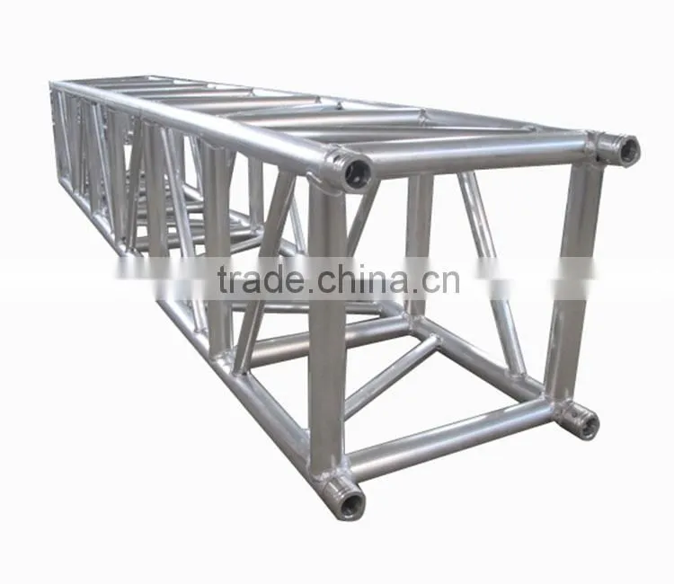 Constructed lighting truss clamp connected truss