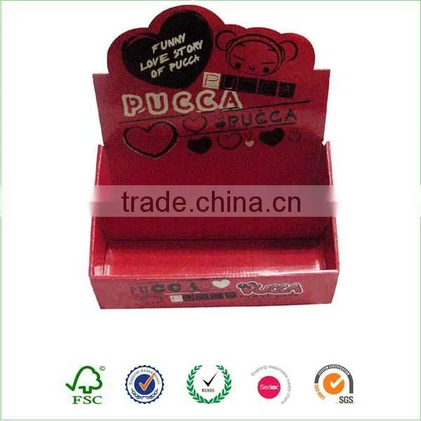 Cardboard sunglass display boxes