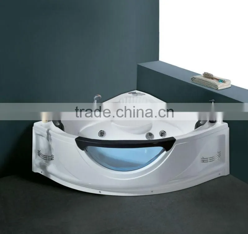 2016 hydro jet spa corner air bubble bathtub