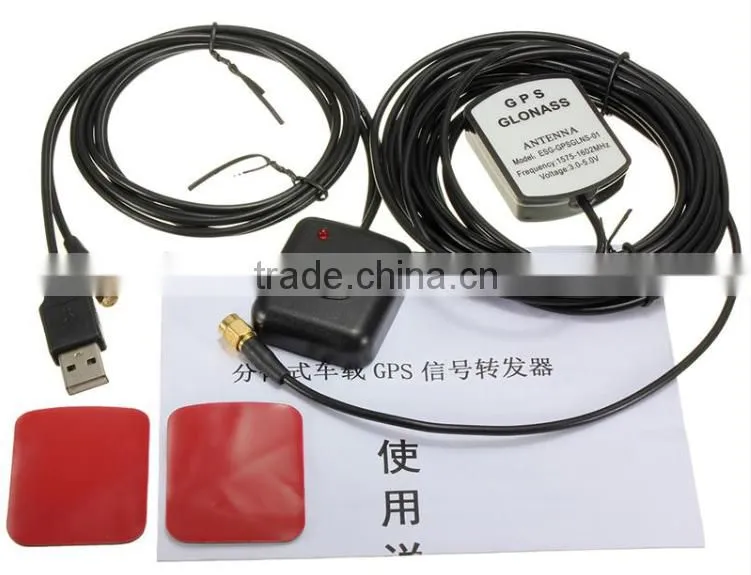 GPS Antenna GPS signal Amplifier receiver+transmitter USB connector,amplifying GPS signal for navigation system navigator phone