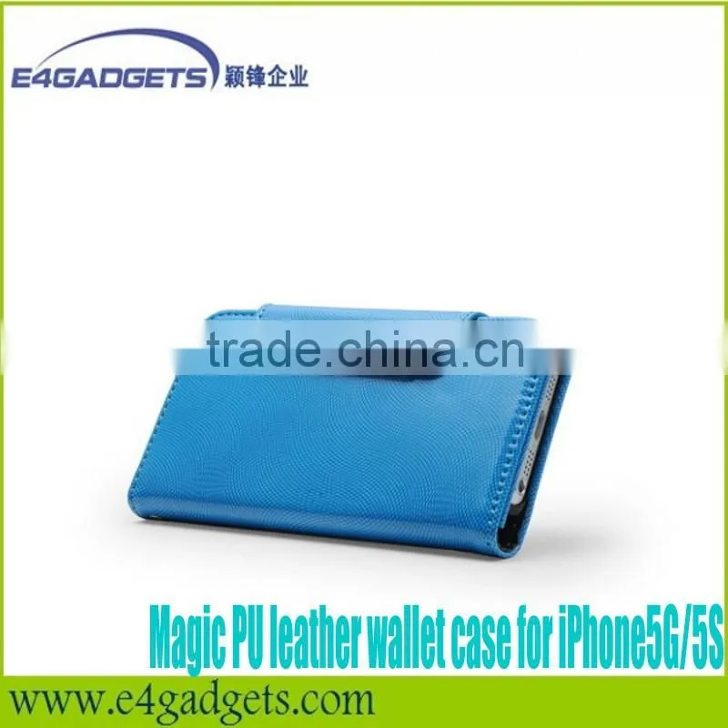 Wholesale case for iphone5 wallet case for Iphone5 Wallet Pouch