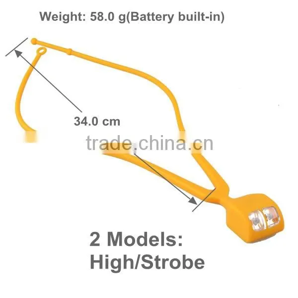 2 LED Climbing Walking Reading Running Fishing Light