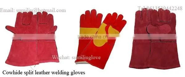 A/AB/BC GRADE WELDING SAFETY GLOVES WITH LEATHER