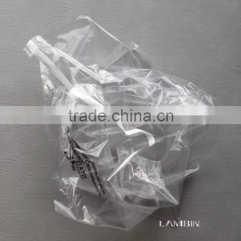 Big packaging plastic PE bag for men's fashion jackets