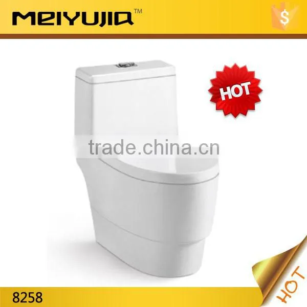 Saving water model bathroom siphoic one piece toilet