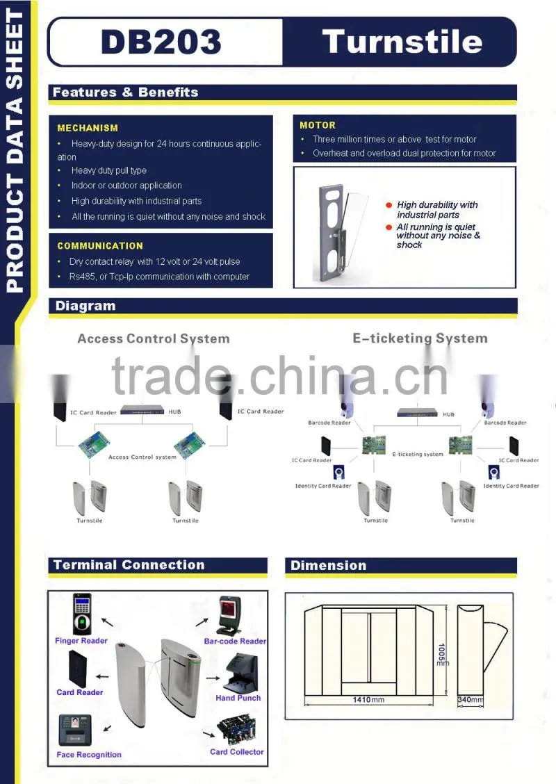 pedestrian traffic flap barrier gate flap turnstile baffle gate acrylic entrance gate design