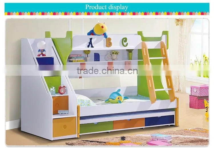 8201# kids used wooden bunk bed/used bunk beds for sale