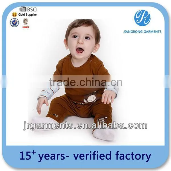 Manufacture owns BUREAU VERITAS CERTIFICATION single jersy tshirt for baby with embroider t-shirt with crewneck printed t shirt