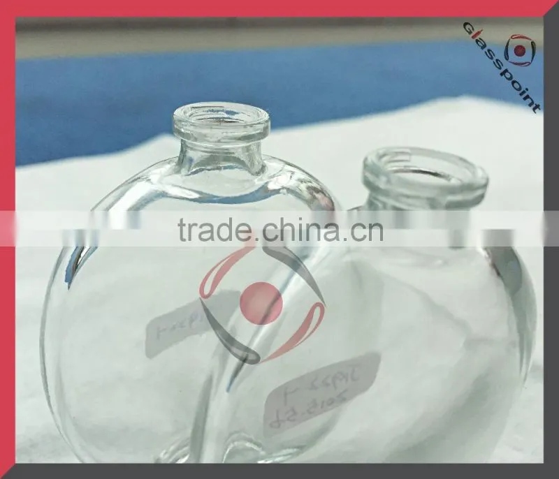 Heart Shape Perfume Glass Bottle