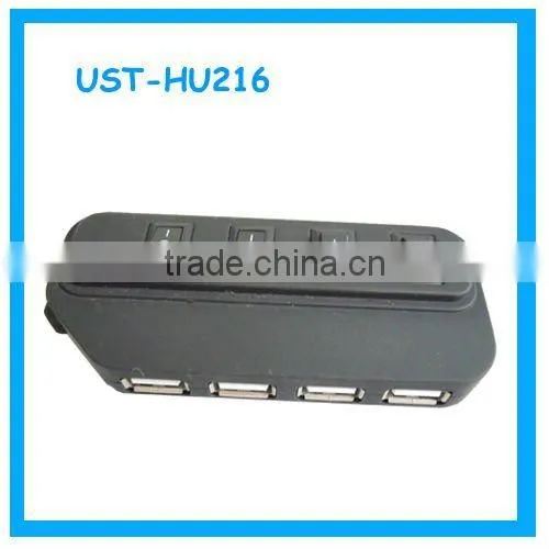 4 port 2.0 usb hub with switch