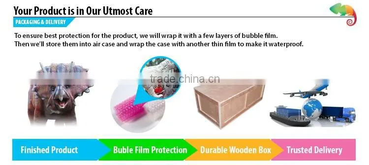 Innovative and New product fiberglass Mirinda character staute