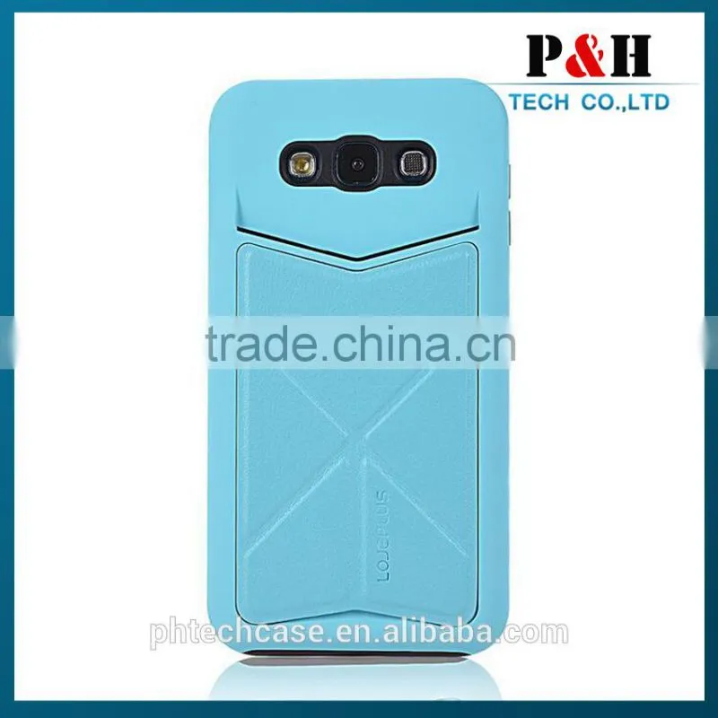 Cell Phone PU Leather Protector Case for Samsung Galaxy E7