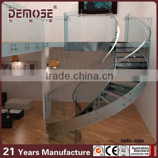 indoor predabricated floating stair