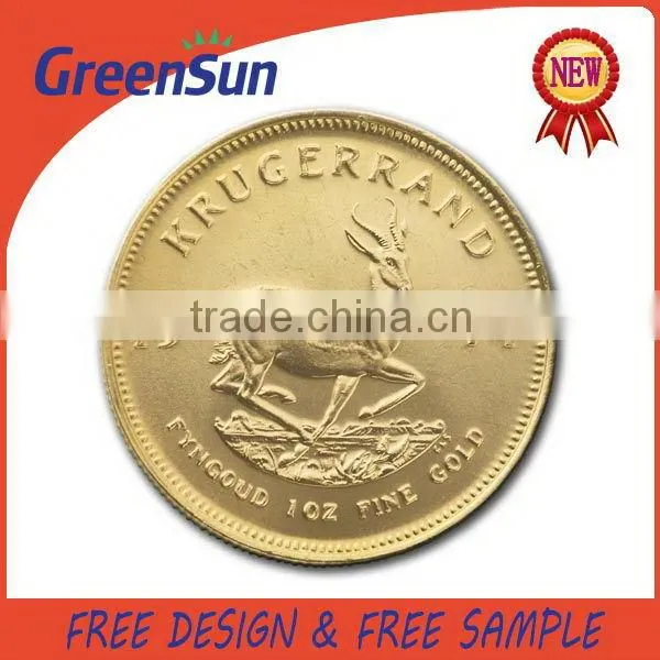 New model Fashionable custom? antique gold metal coin