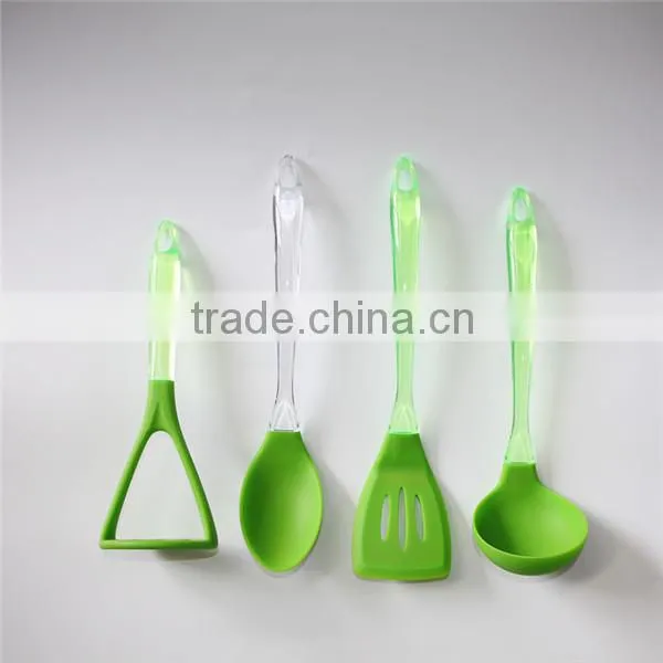 High quality PS handle silicone kitchen tools