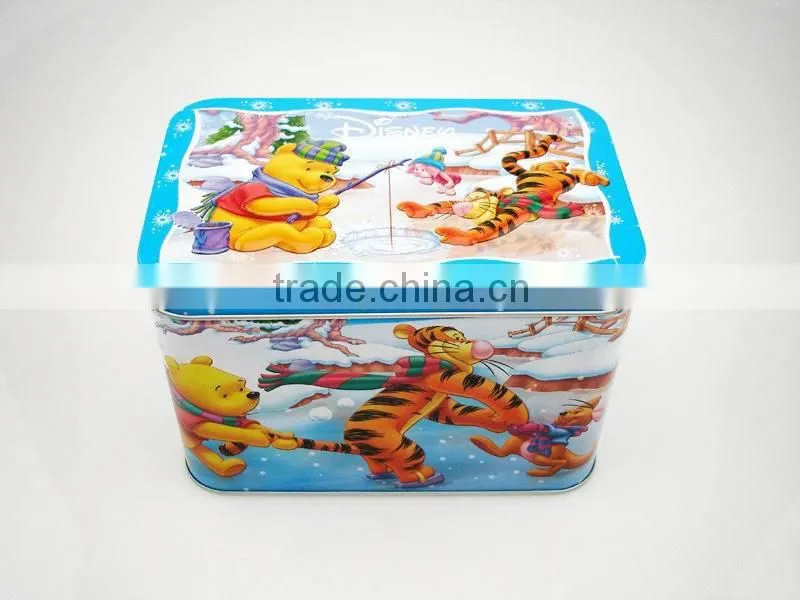 Beautiful High quality Custom Musical Tin Box for Christmas Gift Decoration