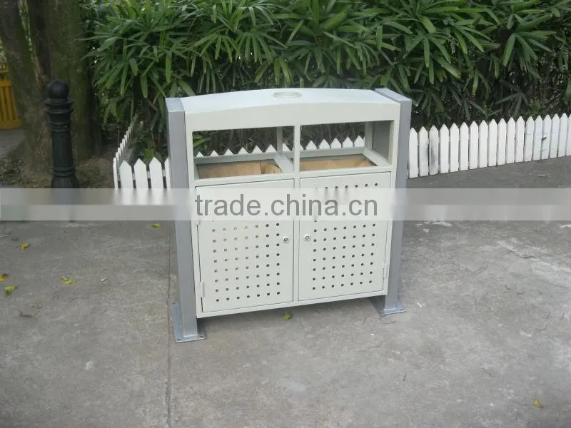 Outdoor stainless steel recycling bin/eco friendly wholesale recycling bins
