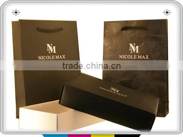 packing logo paper bag shopping