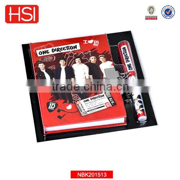 wholesale new products 2016 notebook with elastic band