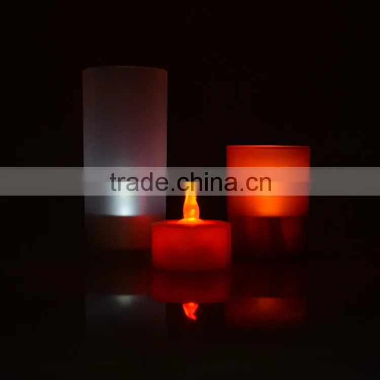 Battery Operated Flicker Candles Light For Holidays Decoration