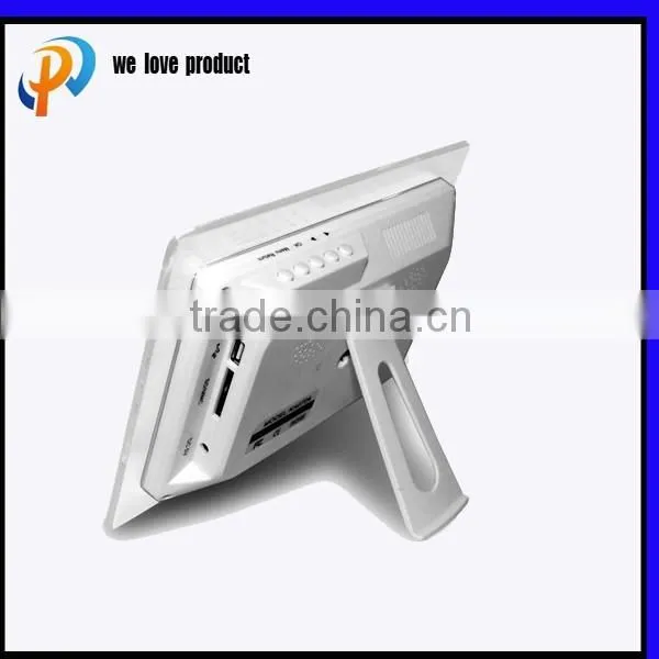 7" sample function factory sale tft cabient digital lcd video display player with holder portable