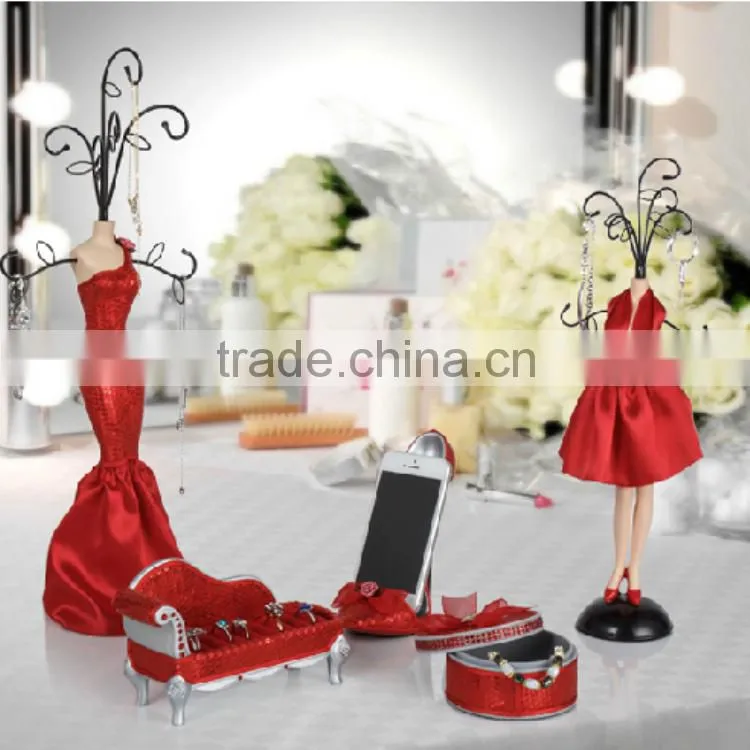 Wedding Jewelry rack set resin jewelry display rack Jewelry display holder