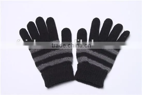 Screen Touch Gloves for Men Women Winter Stripe Gloves Fashion Gloves, 6 colors