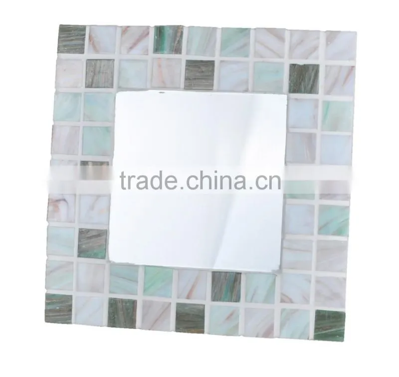 DIY Handmade Craft Mosaic Mirror Frame