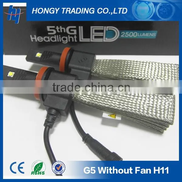 new car led headlight H11 G5 3000lm