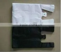 High speed 4 lines Plastic t-shirt bag making machine