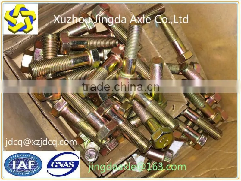 xmga liugong linkong sdlg xcmg LW300KS wheel loader spare parts 805000411 Bolt M16x80 bolt and nut