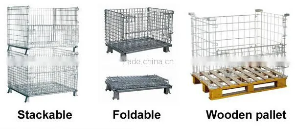 Collapsible Wire Mesh Container